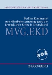 Cover von Berliner Kommentar zum Mitarbeitervertretungsgesetz der EKD