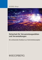 Cover von Sicherheit für Versammlungsstätten und Veranstaltungen