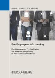 Cover von Pre-Employment-Screening