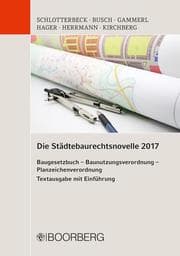 Cover von Die Städtebaurechtsnovelle 2017