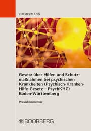 Cover von Gesetz über Hilfen und Schutzmaßnahmen bei psychischen Krankheiten (Psychisch-Kranken-Hilfe-Gesetz - PsychKHG) Baden-Württemberg