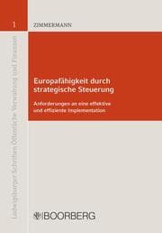 Cover von Europafähigkeit durch strategische Steuerung