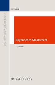 Cover von Bayerisches Staatsrecht