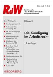 Cover von Die Kündigung im Arbeitsrecht