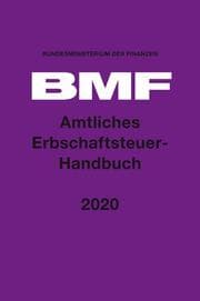 Cover von BMF - Amtliches Erbschaftsteuer-Handbuch 2020