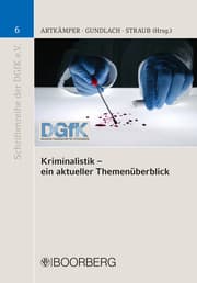 Cover von Kriminalistik - ein aktueller Themenüberblick