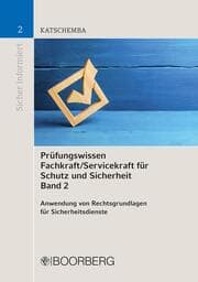 Cover von Prüfungswissen Fachkraft/Servicekraft für Schutz und Sicherheit 2