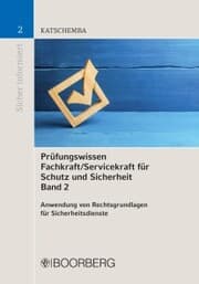 Cover von Prüfungswissen Fachkraft/Servicekraft für Schutz und Sicherheit Band 2