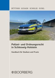 Cover von Polizei- und Ordnungsrecht in Schleswig-Holstein