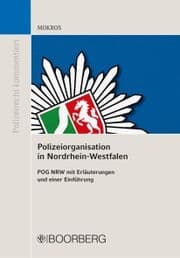 Cover von Polizeiorganisation in Nordrhein-Westfalen