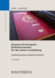 Cover von Einsatzrecht kompakt - Definitionswissen für die weitere Ausbildung