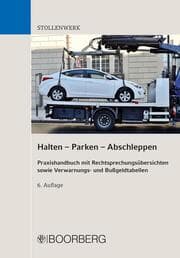 Cover von Halten - Parken - Abschleppen