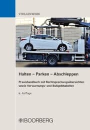 Cover von Halten - Parken - Abschleppen