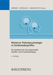 Cover von Moderne Polizeipsychologie in Schlüsselbegriffen
