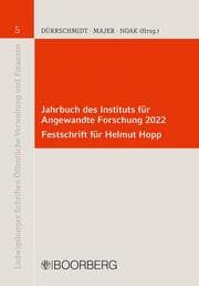 Cover von Jahrbuch des Instituts fr Angewandte Forschung 2022 - Festschrift fr Helmut Hopp