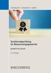 Cover von Sachkundeprüfung im Bewachungsgewerbe
