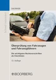 Cover von Überprüfung von Fahrzeugen und Fahrzeugführern