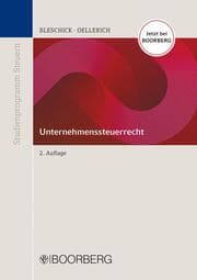 Cover von Unternehmenssteuerrecht