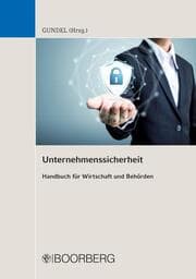 Cover von Unternehmenssicherheit