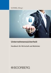 Cover von Unternehmenssicherheit