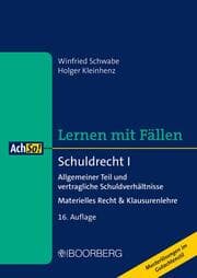 Cover von Schuldrecht I