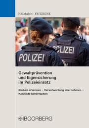 Cover von Gewaltprävention und Eigensicherung im Polizeieinsatz