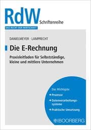 Cover von Die E-Rechnung