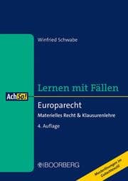 Cover von Europarecht