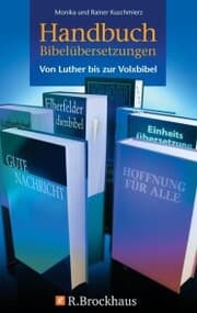 Cover von Handbuch Bibelübersetzungen