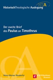 Cover von Der zweite Brief des Paulus an Timotheus