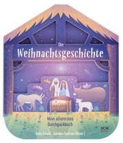 Cover von Die Weihnachtsgeschichte - Mein allererstes Durchguckbuch