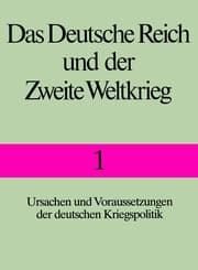 Cover von Das deutsche Reich und der Zweite Weltkrieg 1