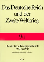 Cover von Das deutsche Reich und der Zweite Weltkrieg 9/1