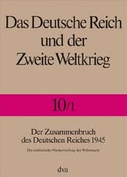 Cover von Das deutsche Reich und der Zweite Weltkrieg 10/1