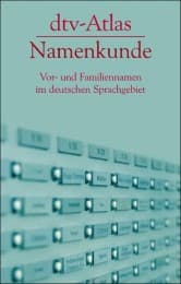Cover von dtv-Atlas Namenkunde