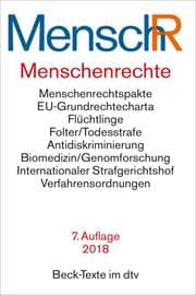 Cover von Menschenrechte - Ihr Internationaler Schutz