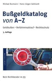 Cover von Der neue Bußgeldkatalog von A-Z