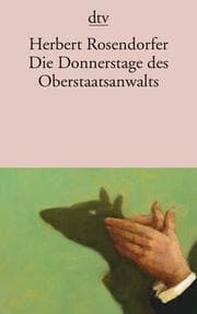 Cover von Die Donnerstage des Oberstaatsanwalts