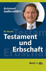 Cover von Ihr Recht: Testament und Erbschaft