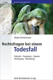 Cover von Rechtsfragen bei einem Todesfall