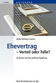 Cover von Ehevertrag - Vorteil oder Falle?