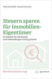 Cover von Steuern sparen für Immobilien-Eigentümer