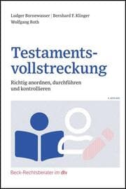 Cover von Testamentsvollstreckung