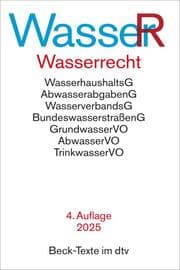Cover von Wasserrecht