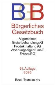 Cover von Bürgerliches Gesetzbuch
