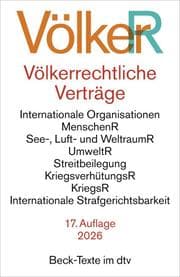 Cover von Völkerrechtliche Verträge