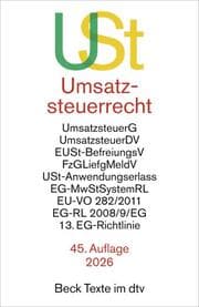 Cover von Umsatzsteuerrecht