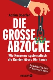 Cover von Die große Abzocke
