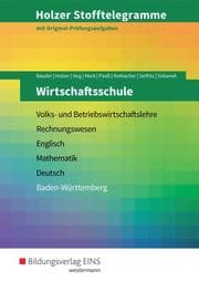 Cover von Holzer Stofftelegramme Baden-Württemberg - Wirtschaftsschule