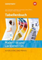 Cover von Tabellenbuch Maler/-innen und Lackierer/-innen